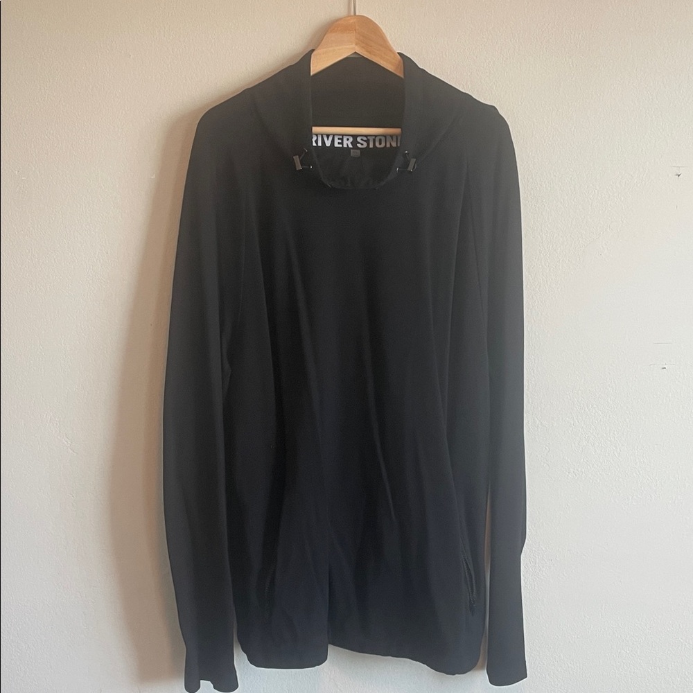 River Stone Black Men's Pull Over